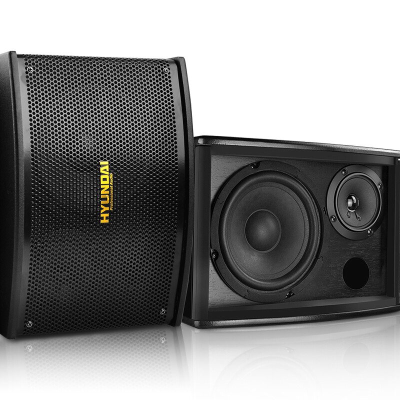 現代(HYUNDAI)WD700點歌機套裝 6.5英寸家用ktv音響套裝卡拉ok專業功放機會議點歌機家庭影院組合