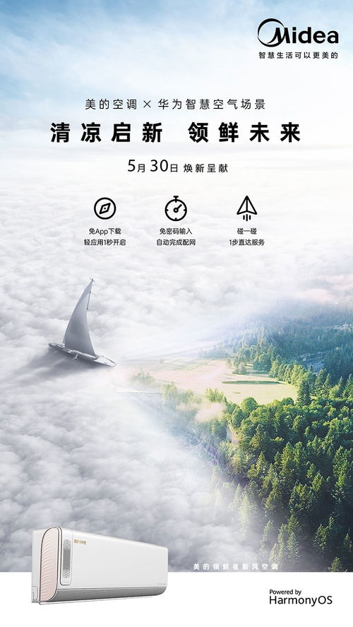 美的空調(diào)與華為HarmonyOS系統(tǒng)一碰即合 為參差的智能家電樹(shù)標(biāo)桿